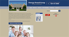 Desktop Screenshot of oswegodentist.com